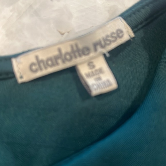 Women’s Charlotte Russe green sleeveless dress - Picture 3 of 3